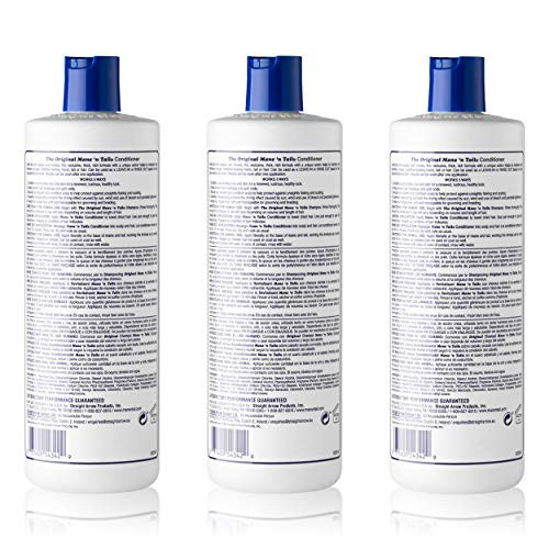 Mane 'N Tail Original Formula For Thicker Fuller Hair 16 Oz (3 Pack Conditioner)
