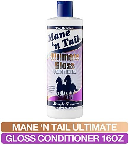 Mane 'N Tail Ultimate Gloss Conditioner 16 Ounce Deep Conditioning With Natural Oils Helps Restore Elasticity And Strength With Scalp Benefits