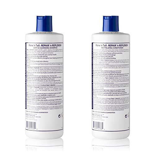 Mane Ã¢‚¬„¢N Tail Repair Ã¢‚¬„¢N Replenish Sulfate- Shampoo & Conditioner (15.2 Oz Each) Ã¢‚¬Œ Gentle Cleansing & Nourishing System For Curly & Natural Hair