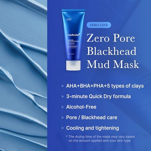 Medicube All-In-One Duo For Pore And Skin Texture Care: Zero Pore Pads 2.0 And Zero Pore Blackhead Mud Facial Mask Stocking Stuffers Stocking Stuffers For Teen Girls