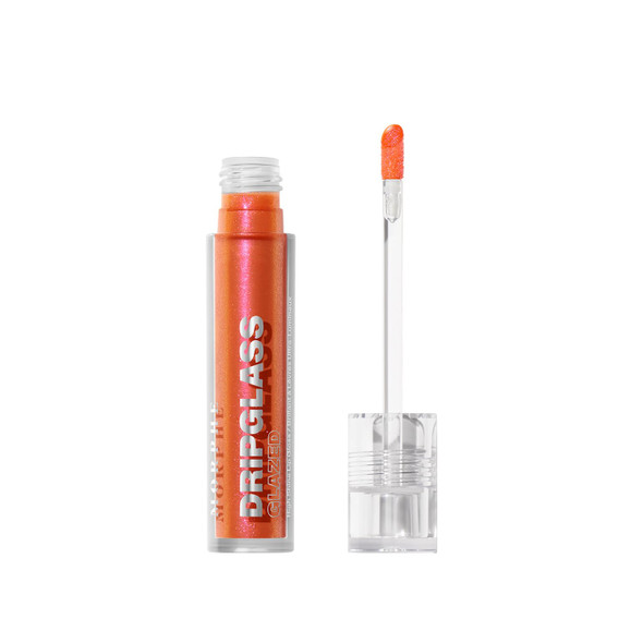 Morphe Dripglass High Shine Lip Gloss - Semi-Sheer Or Full Coverage Lip Color With Glass-Like Shine And Nonsticky Finish - Infused With Squalane & Vitamin E - Shatterproof Mauve (0.13 Fl Oz)