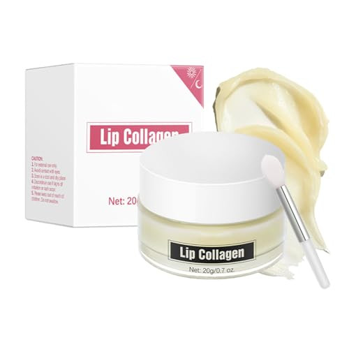 Reepic Cosmer Collagen Lip Sleep Mask-Overnight Lip Repair Balm For Ã¢‚¬¨Drychapped Lipslip Wrinklesplumpingsmoothing Hydrating Moisturizes Lip Butter