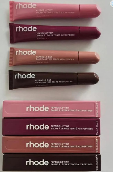 Rhode By Hailey Bieber The Peptide Lip Tints Set All Four Shades Together 10Ml/.3