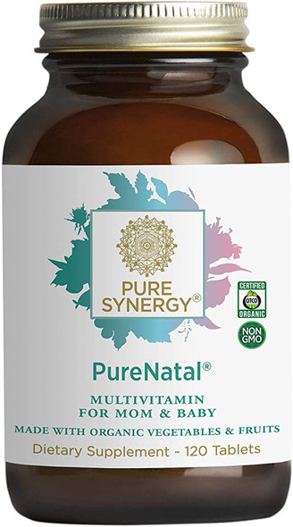 PURE SYNERGY Vita·Min·Herb for Women | Women's Comprehensive Multivitamin  Supplement | Made with Organic Whole Food Non-GMO & Vegan Ingredients 