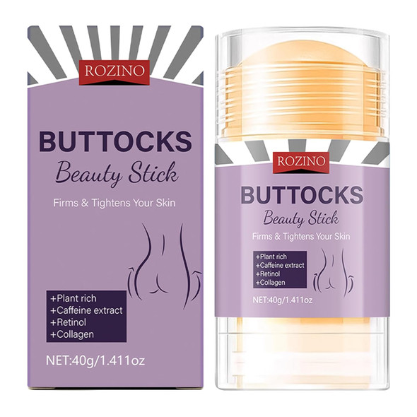 Xiaoks Buttocks Beauty Stick 40G Firm & Tighten Skin With Plant Extracts Caffeine Retinol & Collagen (1.411Oz)
