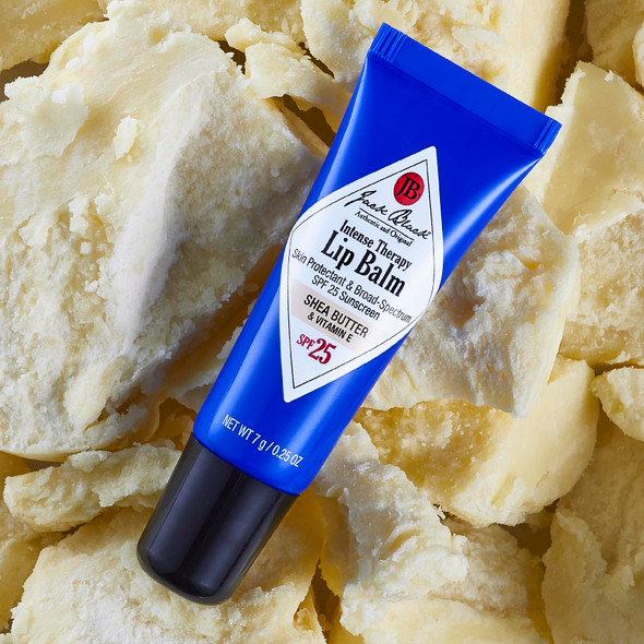 Jack Black Intense Therapy Lip Balm 0.25-Oz – SPF 25 Sun Protection Lip Moisturizer Hydrating Lip Balm with SPF Lip Sunscreen
