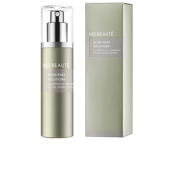 M2 Beaute Ultra Pure Solutions Cu-Peptide and Vitamin B Facial Nano Sp Women 2.5 oz