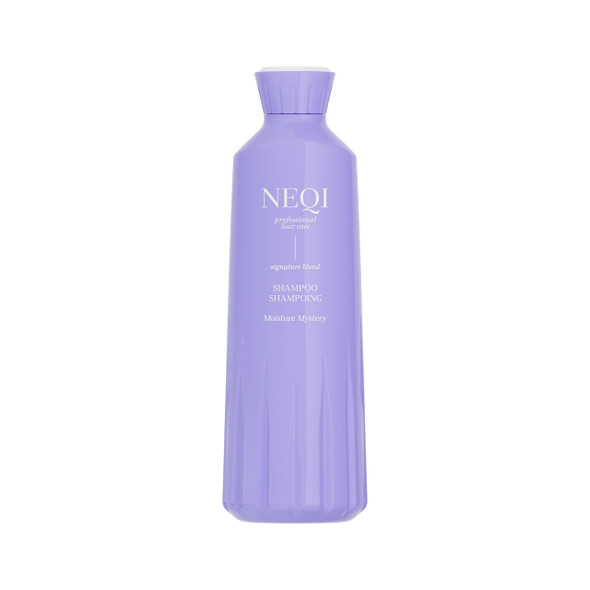 neqi - MOISTURE MYSTERY Shampoo 330ml – Moisturizing Hair Shampoo with Algae Extract Sulfate-Free Vegan For All Hair Types Gentle Cleansing Made in Italy