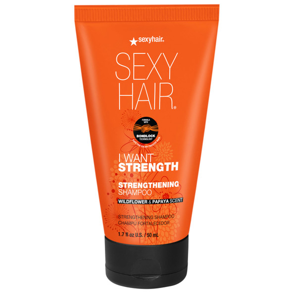 SexyHair I WANT STRENGTH Shampoo/Conditioner | 73% Less Breakage | Safe for Color-Treated Hair | All Hair Types*