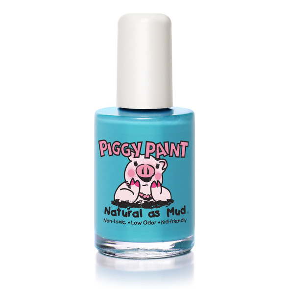 Piggy Paint | 100% Non-Toxic Girls Nail Polish | Safe Cruelty-free Vegan & Low Odor for Kids | Sea-quin