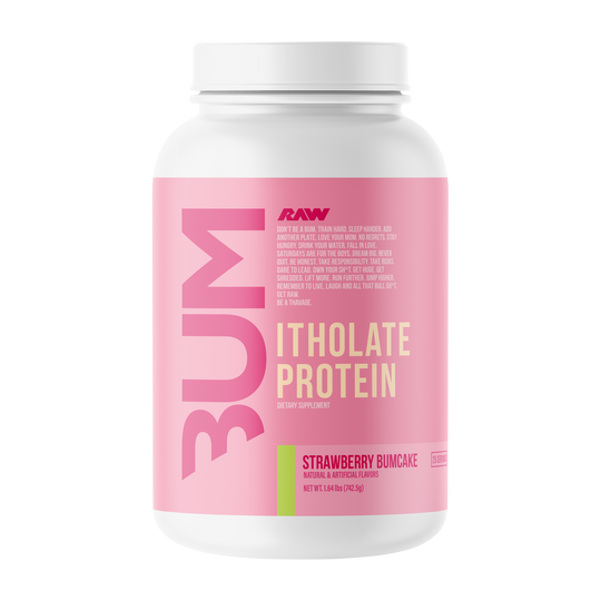 Raw Nutrition Raw CBum Itholate Protein - Strawberry Bum Cake / 25 Servings