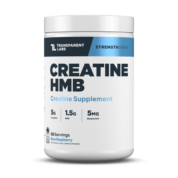 Transparent labs Creatine HMB - Blue Raspberry - 60 Servings