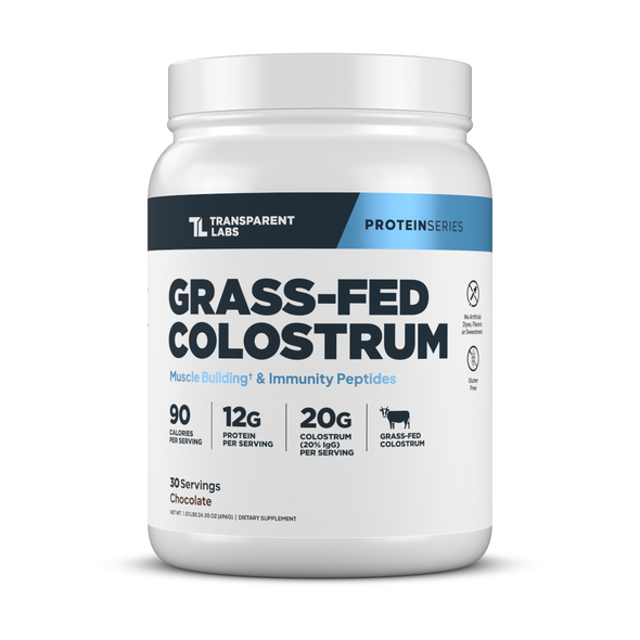 Transparent labs Grass-Fed Colostrum - Chocolate - 30 Servings
