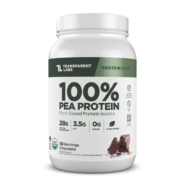 Transparent labs Pea Protein Isolate - Chocolate - 30 Servings