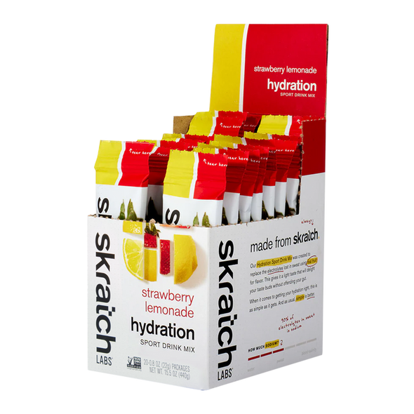 Skratch Labs Hydration Sport Mix - Strawberry Lemonade -  Box Of 20