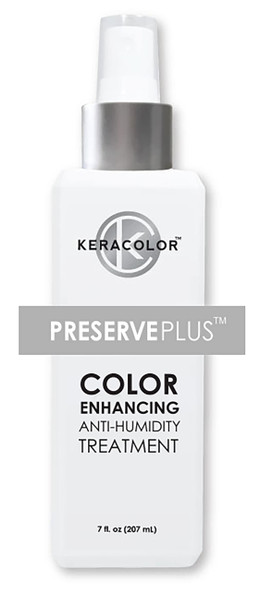 Keracolor Preserve Plus Color Enhancing Anti-Humidity Treatment Prevents Frizz Heat Protectant 7 fl. oz