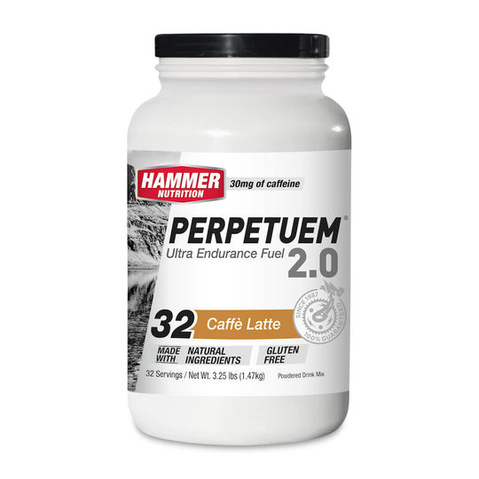 Hammer Nutrition Perpetuem 2.0 - Caffe Latte (with caffeine) - 1.47kg / 32 Servings