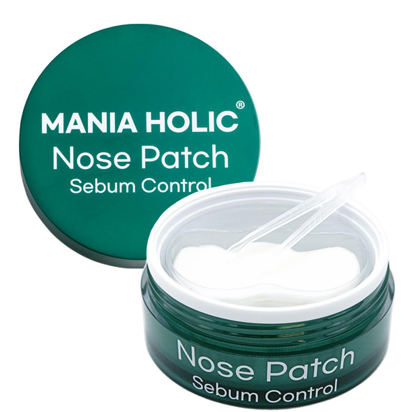 MANIA HOLIC Nose Patch Sebum Control - Melting Pore Nose Strips Exfoliating Toner for Pore Minimization Whitehead and Blackhead Removal Korean Skincare (50 count)