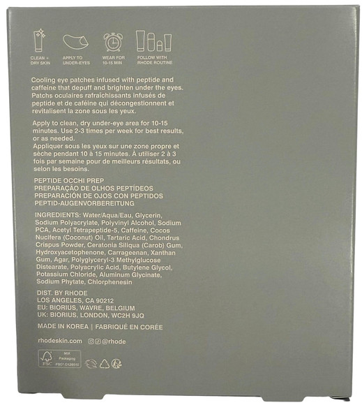 Rhode PEPTIDE EYE PREP RHODE LOGO