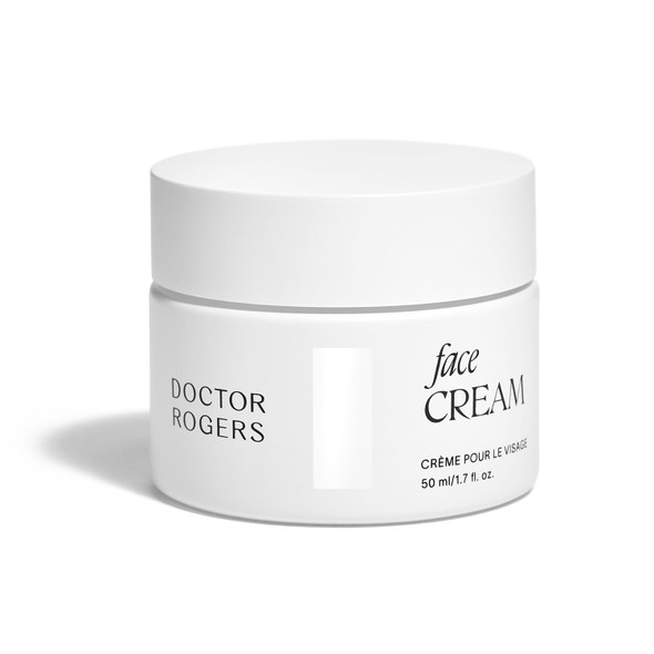 Doctor Rogers Face Cream Moisturizer Hydrating Facial Cream With Niacinamide Shea Butter & Squalane Anti-Aging & Moisturizing Lotion Suitable for Sensitive & Dry Skin 1.7 Ounce (50ml)