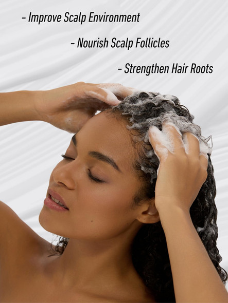 DORPANG Restore Shampoo for Thinning Hair Balance Scalp environment Thicker and Fuller-Looking Hair Paraben Phthalate and Sulfate Free - 355ml (12 fl oz)