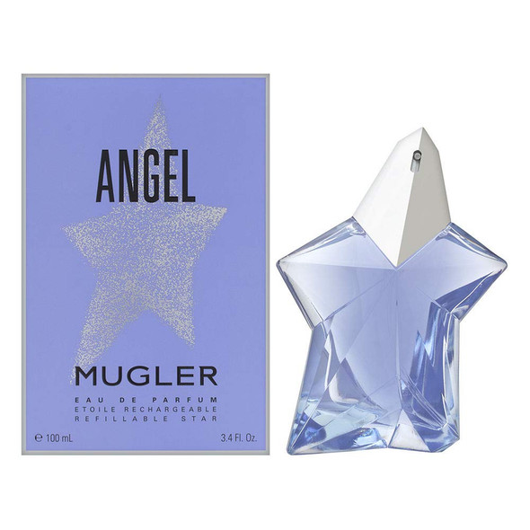 Thierry Mugler Angel Refillable Star for Women Eau de Parfum Spray, 3.4 Ounce