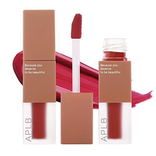 APLB Premium Velvet Lip Tint 0.12oz.  High-Pigmentation Lightweight Soft Moisturizing (#07 CREAMY)