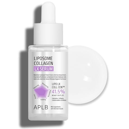 APLB Liposome Collagen LX Serum  LIPO LX COLL CEN 41.5% 1.35 FL.OZ/Korean Skincare Efficient absorption Tightens skin Long lasting hydration Revitalize for gentle and improve skin texture