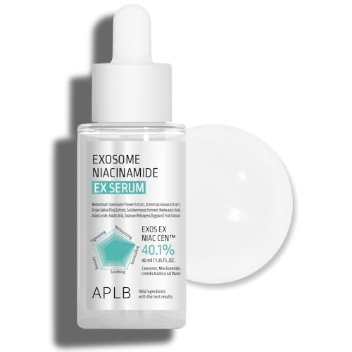 APLB Exosome Niacinamide EX Serum  EXOS EX NIAC CEN 40.1% 1.35 FL.OZ/Korean Skincare Efficient absorption Long lasting hydration Revitalize for gentle and improve skin texture