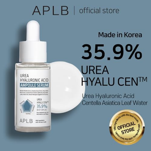 APLB Urea Hyaluronic Acid Ampoule Serum  UREA HYALU CEN 35.9% 1.35 FL.OZ/Korean Skincare Deep hydration Nourishing Dry skin Wrinkle care Revitalize for gentle and improve skin texture