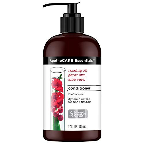 ApotheCARE Essentials The Booster Conditioner Rosehip Oil Geranium Aloe Vera 12 oz