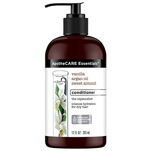 ApotheCARE Essentials The Replenisher Moisturizing Conditioner Vanilla Argan Oil Sweet Almond 12 oz