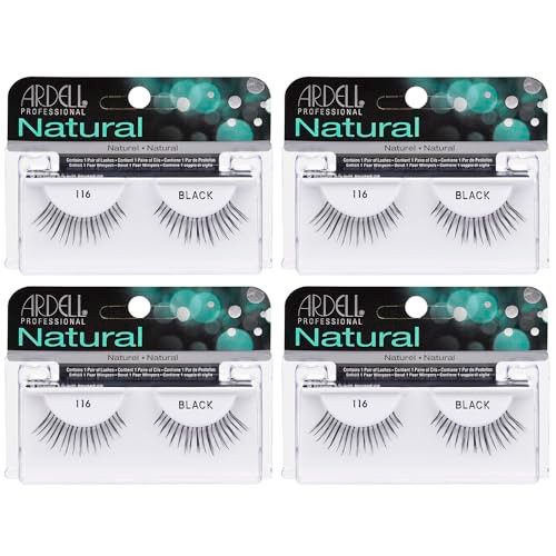 Ardell Fashion Lashes Pair Black - 116 (Pack of 4)