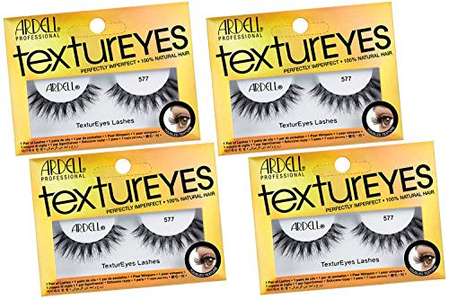 Ardell TexturEyes False Strip Lashes #577 4 Pack