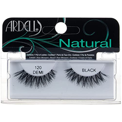 Ardell Fashion Lashes Natural Strip Lash Black [120] 1 ea (Pack of 3)