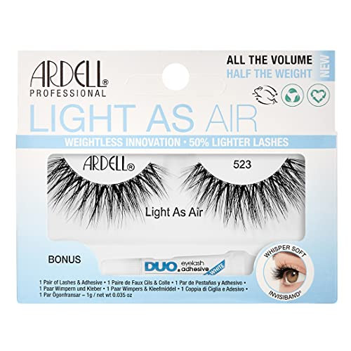 Ardell Light As Air 523 plus a Bonus DUO Adhesive 1g Clear