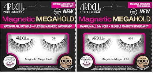 Ardell Magnetic MegaHold 054 Lashes 1 pair (Pack of 2)