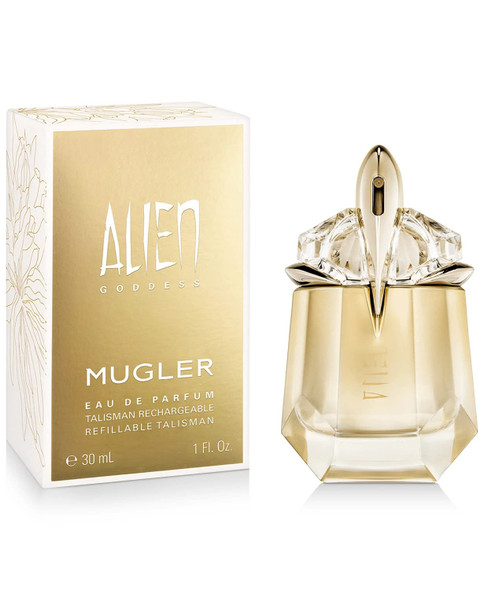 Thierry Mugler Alien Goddess for Women Eau de Parfum Refillable Spray, 1 Ounce/30 ml