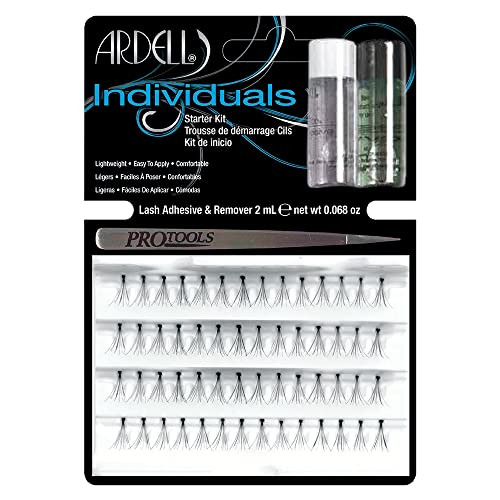Ardell Individuals Duralash Starter Kit - Single Eyelashes In Short Medium And Long Lengths With Eyelash Adhesive