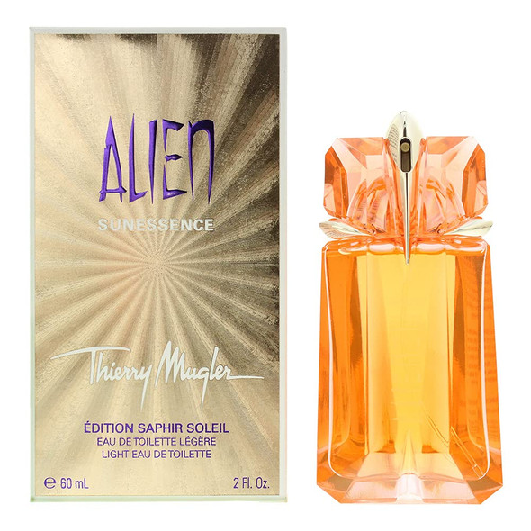 Thierry Mugler Alien Sun Essence Eau De Toilette Spray for Women, Light, 2 Ounce