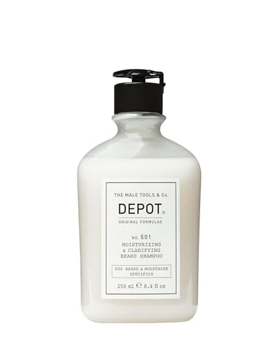 DEPOT NO. 501 MOISTURIZING & CLARIFYING BEARD SHAMPOO