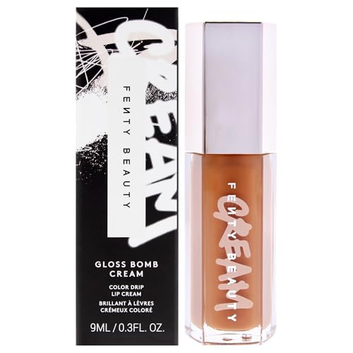 FENTY BEAUTY Gloss Bomb Color Drip Lip Cream - 03 Honey Waffles by Fenty Beauty for Women - 0.3 oz Lipstick