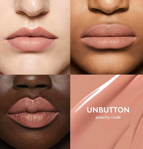 FENTY BEAUTY Stunna Lip Paint Unbutton Peachy Nude Longwear Fluid Lip Color 4ml