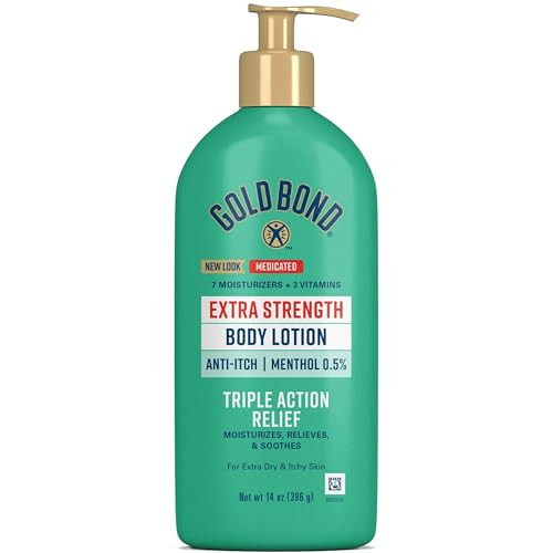 Gold Bond Body Lotion Medicated Extra Strength 14 oz (Pack of 8)