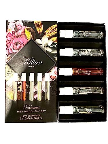 Kilian narcotics mini discovery set 5 different parfum sample set 5 x 1.5 ml - 5 x 0.05 fl oz. good girl gone bad love dont be shy rolling in love voulez roses on ice