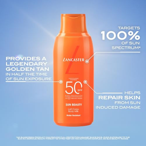 Lancaster Sun Beauty Body Milk with SPF50 by Lancaster