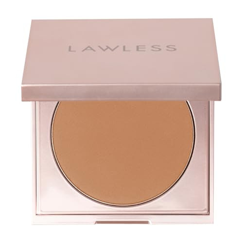 Lawless Talc- Skin-Smoothing Perfecting Powder - Fair - Premium Makeup Skin Smoothing Powder with Natural Ingredients Ultra-Fine Soft Focus Setting Powder Talc  - 0.34 oz