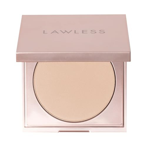 Lawless Talc- Skin-Smoothing Perfecting Powder - Fair - Premium Makeup Skin Smoothing Powder with Natural Ingredients Ultra-Fine Soft Focus Setting Powder Talc  - 0.34 oz