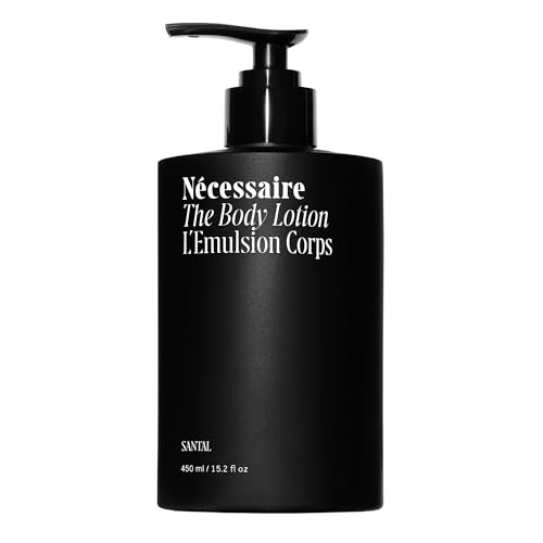 Nécessaire The Body Lotion Fragrance- — Unscented Multi-Peptide Body Moisturizer for Women + Men – Non-Comedogenic Lotion for Sensitive Skin – 200 ml/6.8 fl oz