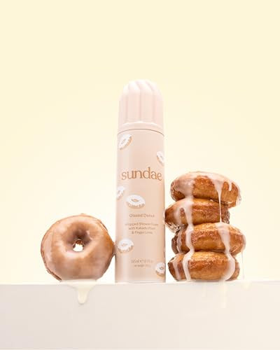 sundae Whipped Shower Foam Glazed Donut Foaming Body Wash 8.9 fl oz 265ml